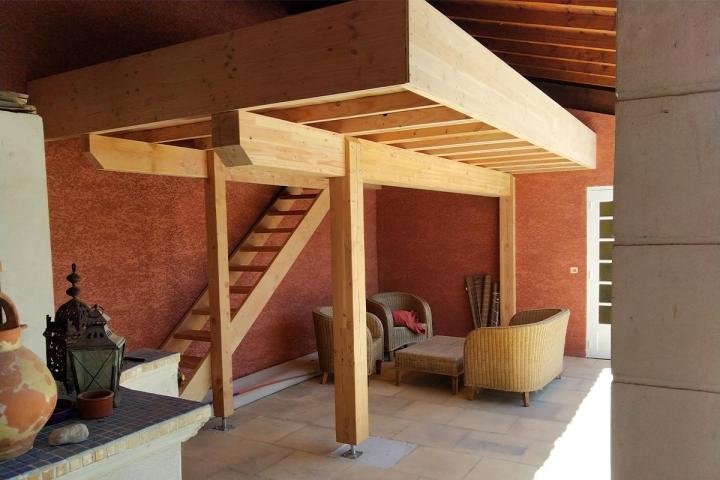 Construction de carport et de pool house Vaucluse